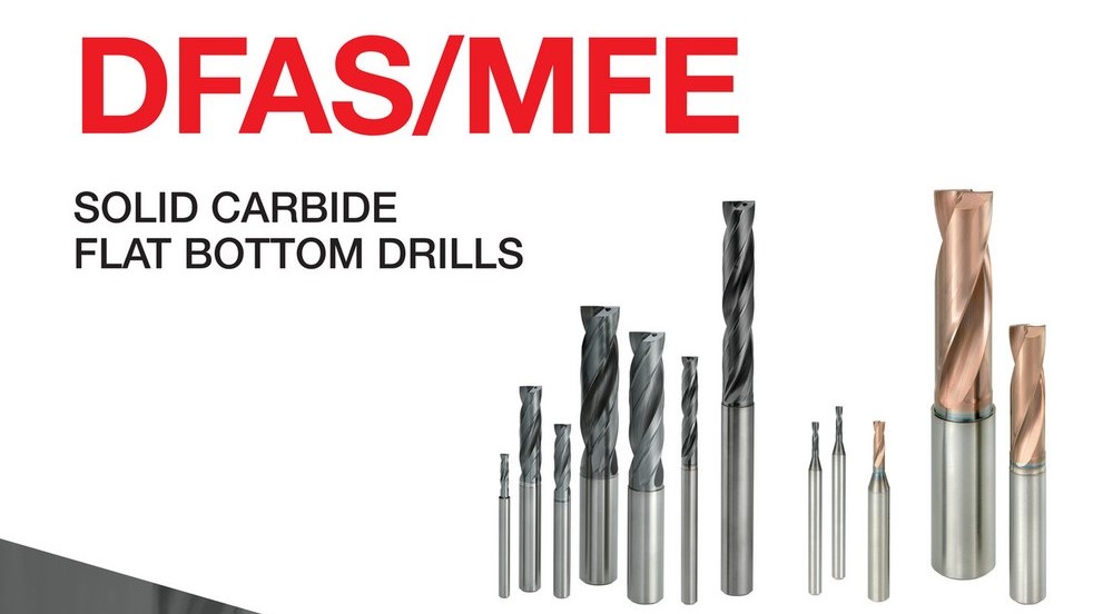DFAS / MFE – Твърдосплавни плоски свредла от Mitsubishi Materials